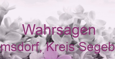 Wahrsagen Damsdorf, Kreis Segeberg | Top-Experten für Kartenlegen, Wahrsagen, Hellsehen, Zukunftsdeutung. Wahrsagen Damsdorf, Kreis Segeberg | Top-Experten für Kartenlegen, Wahrsagen, Hellsehen, Zukunftsdeutung.